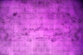 Damaged purple concrete wall texture background