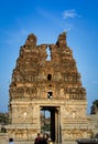 Damaged Vittala Temple tower Royalty Free Stock Photo