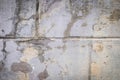 Damaged wall with holes texture background. Creative backdrop. Old, abandoned building interior fragment. Weathered