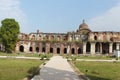 Damaged wall of Rajnagar palace complex Rajnagar, Bihar,