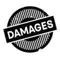 Damages rubber stamp