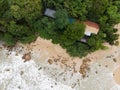 Damai beach aerial view