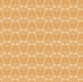 Damasc Seamless Background. Gold and Beige Royalty Free Stock Photo