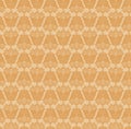 Damasc Seamless Background. Gold and Beige Royalty Free Stock Photo