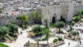 Damascus gate Jerusalem Royalty Free Stock Photo