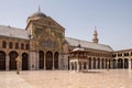 The Umayyad Mosque, also known as the Great Mosque of Damascus Royalty Free Stock Photo