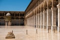 The Umayyad Mosque, also known as the Great Mosque of Damascus Royalty Free Stock Photo