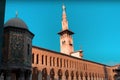 Damascus Syria 11-22-2021 The Umayyad Mosque also known as the Great Mos0que of Damascus Royalty Free Stock Photo