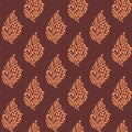 Damask pattern with background