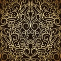 Damask seamless backgrounds Royalty Free Stock Photo