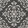 Damask seamless classic pattern Royalty Free Stock Photo