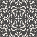 Damask seamless classic pattern Royalty Free Stock Photo