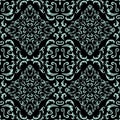 Damask seamless classic pattern Royalty Free Stock Photo