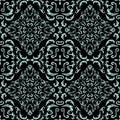 Damask seamless classic pattern Royalty Free Stock Photo