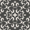 Damask seamless classic pattern Royalty Free Stock Photo