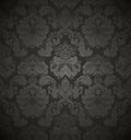 Damask seamless floral pattern