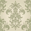 Damask seamless floral pattern.