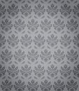 Damask Seamless Pattern Royalty Free Stock Photo