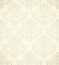 Damask seamless pattern