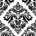 Damask Seamless Pattern. Abstract Background