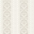 Damask seamless pattern background. Classical luxury old fashioned damask ornament, royal victorian seamless texture. Royalty Free Stock Photo