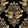 Damask seamless pattern