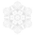 Damask Vector Orient Pattern