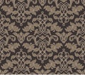 Damask vintage floral background pattern