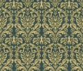 Damask wallpaper