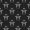 Damask wallpaper seamless pattern