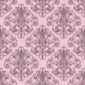 Damask wallpaper