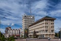 Dambovita County Council and Prefecture building in Targoviste, Romania.