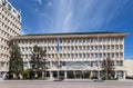 Dambovita Prefecture building in Targoviste, Romania.