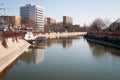 Dambovita river scenery