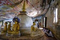 Dambulla cave temple in Sri Lanka