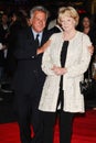 Dustin Hoffman,Dame Maggie Smith Royalty Free Stock Photo