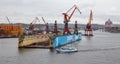 Damen floating dock in Gothenburg Sweden