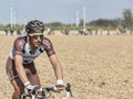 Damien Gaudin- Paris Roubaix 2014 Royalty Free Stock Photo