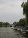 Daming Lake, Jinan City, Shandong province, China Park Royalty Free Stock Photo