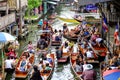 Damnoen Saduak floating market