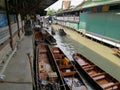 DAMNOEN SADUAK floating market, THAILAND