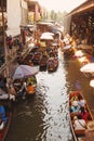 Damnoen Saduak Floating Market