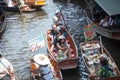 Damnoen Saduak Floating Market in thailand