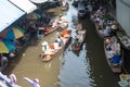 Damnoen Saduak Floating Market in thailand