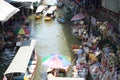 Damnoen Saduak Floating Market Royalty Free Stock Photo