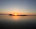 Dampier archipelago sunrise Royalty Free Stock Photo