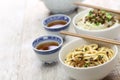 Dan dan noodles, chinese sichuan cuisine