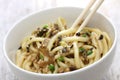 Dan dan noodles, chinese sichuan cuisine