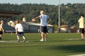 Dan Looker involved in Youth Football camp