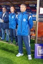 Dan Petrescu, the coach Royalty Free Stock Photo